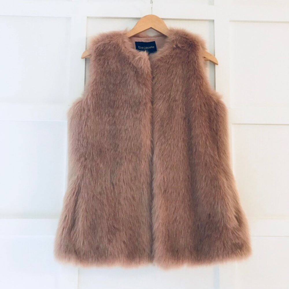 Bagatelle faux fur vest